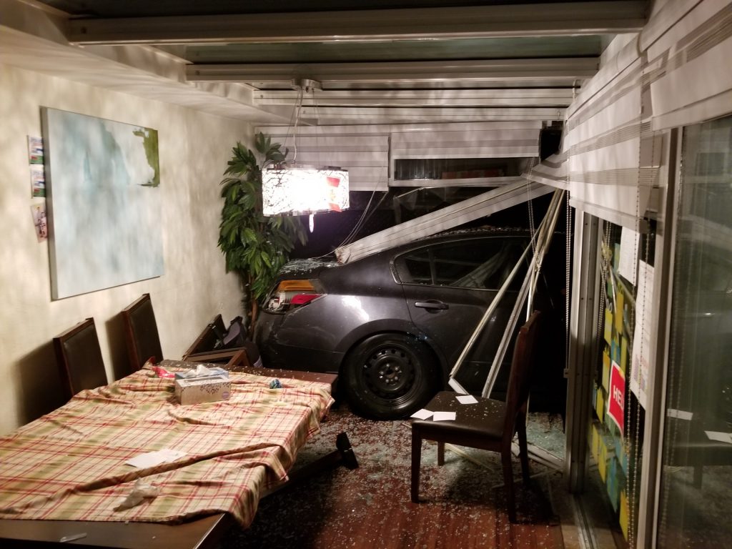 Vehicle into house 2